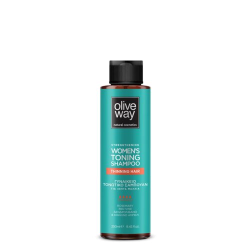 Women’s toning shampoo for thinning hair with rosemary & red vine - Olive way
