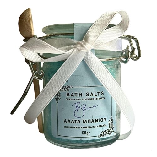 Bath salts with camellia and lavender extracts - Blue
