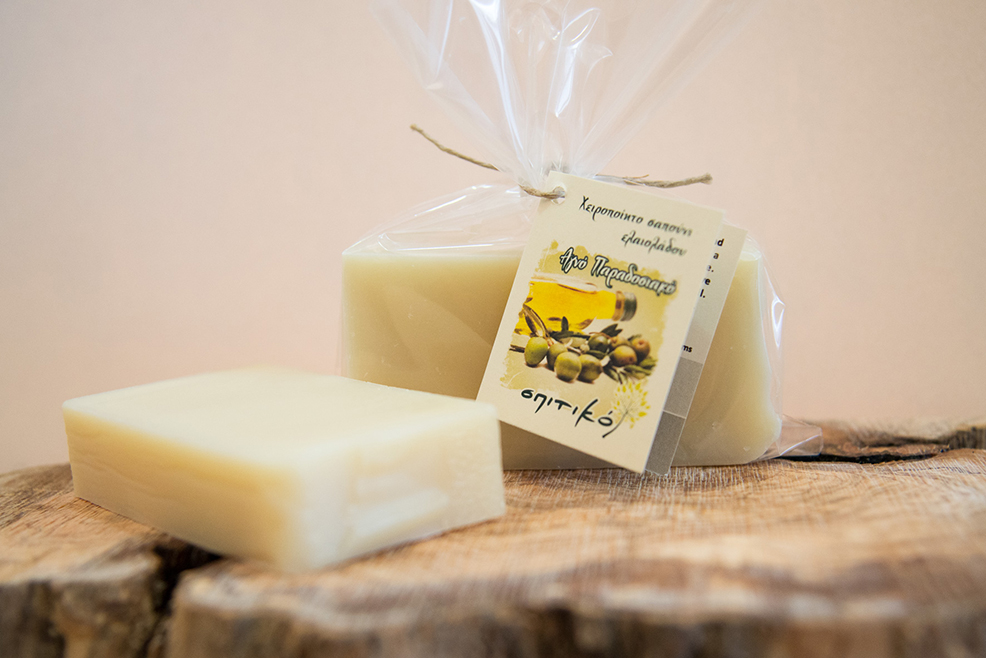 Greek Olive Oil Soap - White Spitiko